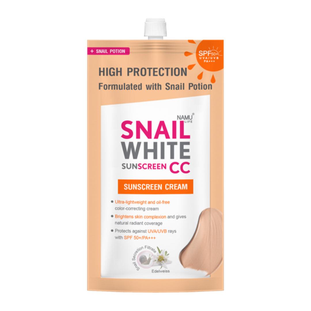 Snail White Sunscreen CC Cream 6ml - Astrid & Rose
