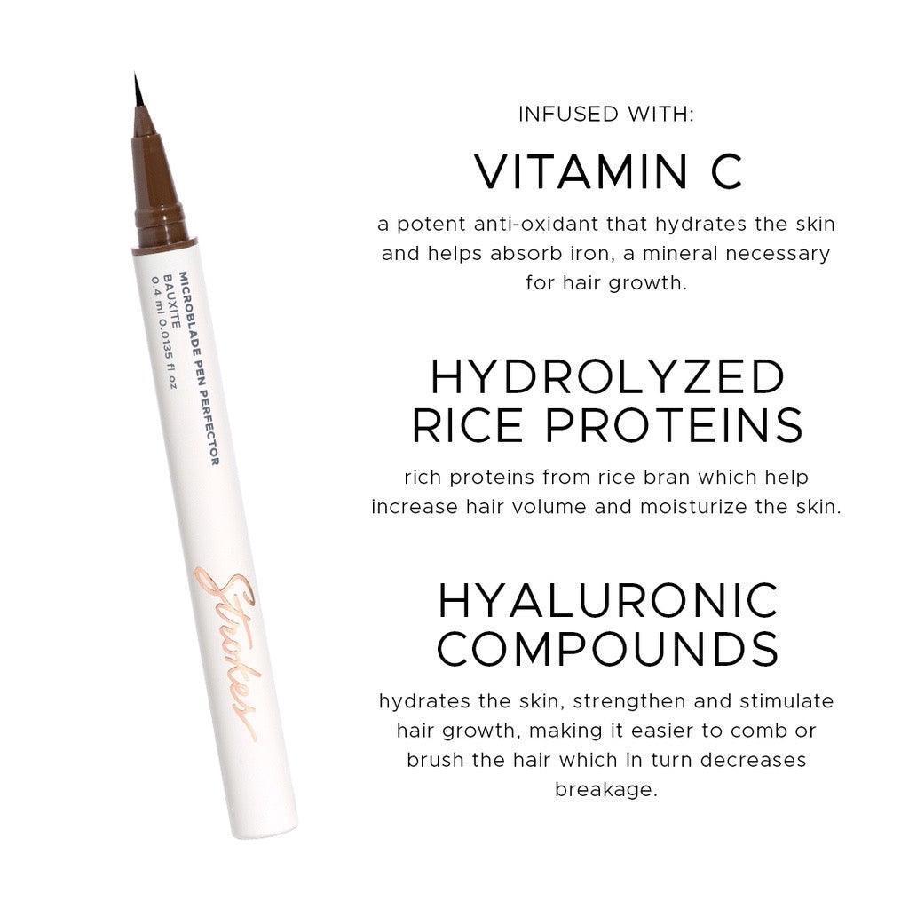 Strokes Microblade Pen Perfector in Bauxite - Astrid & Rose