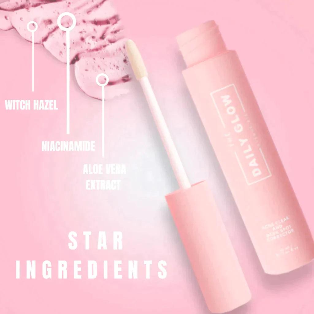 The Daily Glow Acne Clear & Dark Spot Corrector - Astrid & Rose