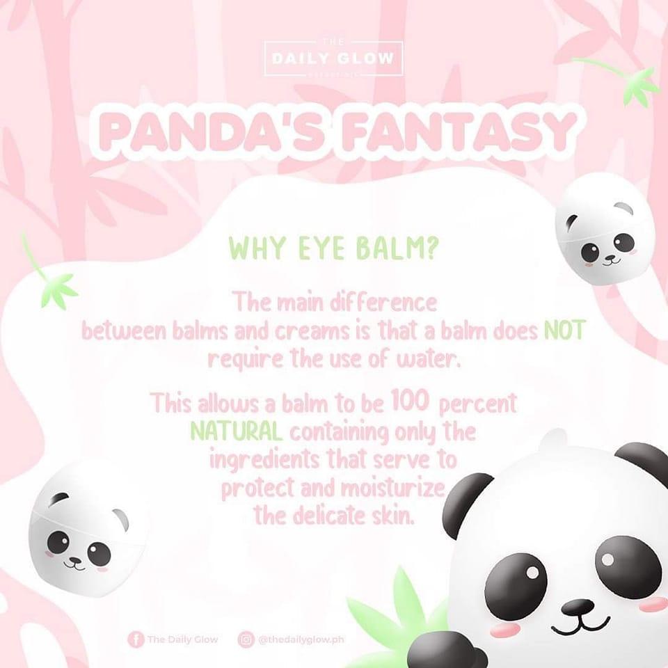 The Daily Glow Panda's Fantasy Brightening Eye Balm 10g - Astrid & Rose