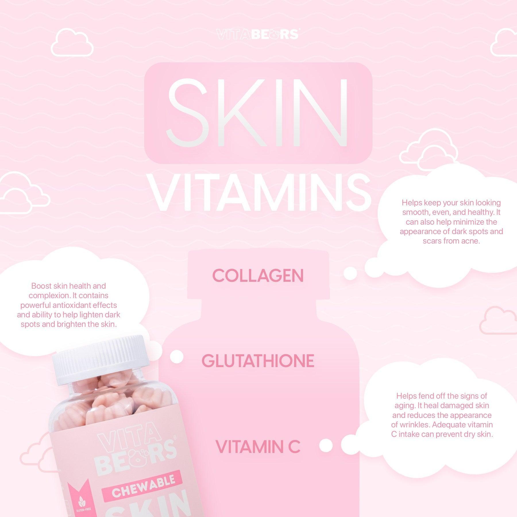 Vitabears Skin Vitamins - Astrid & Rose