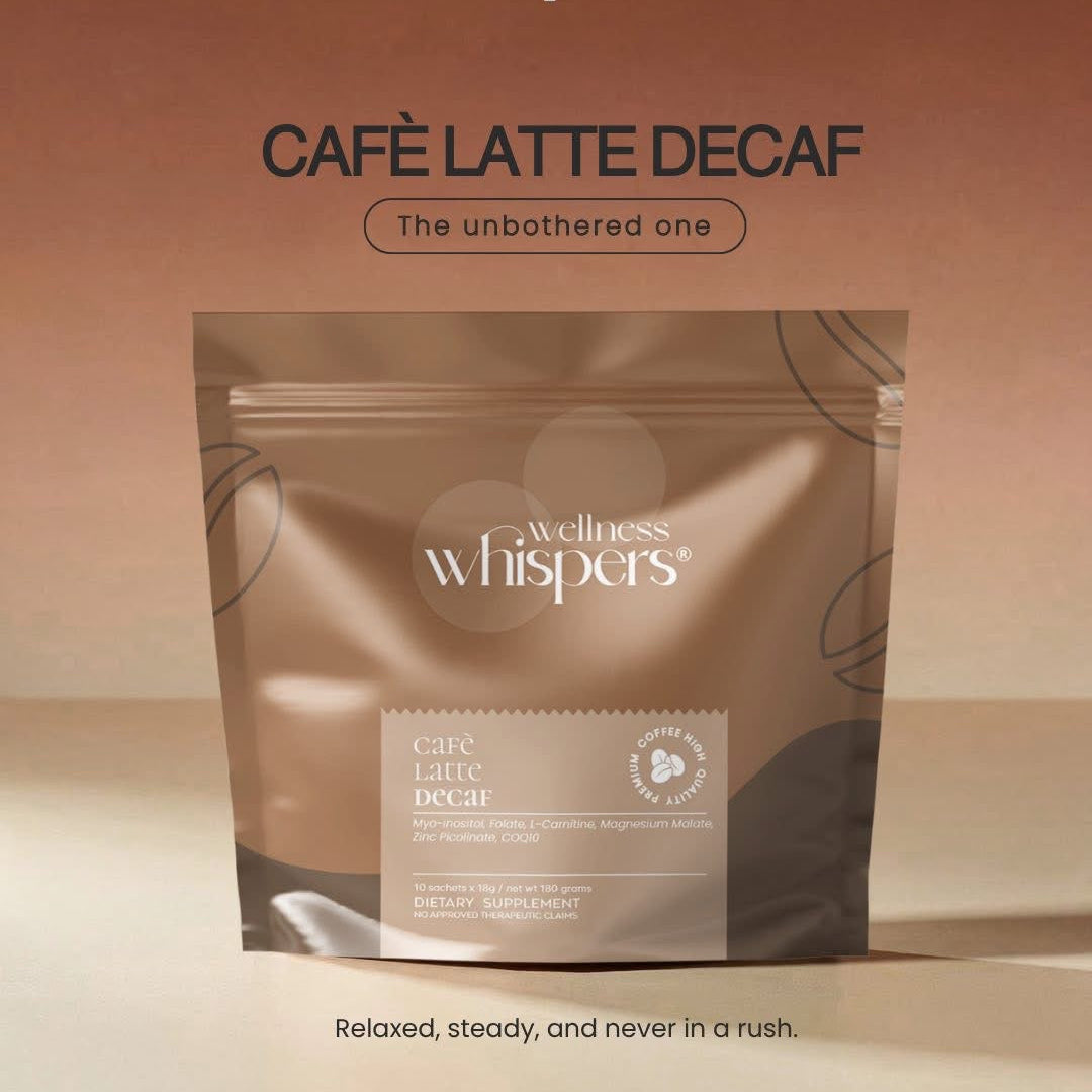Wellness Whispers Café Latte Decaf