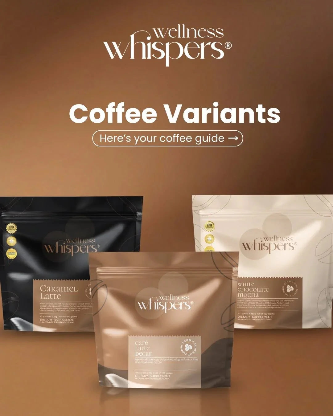 Wellness Whispers Caramel Latte