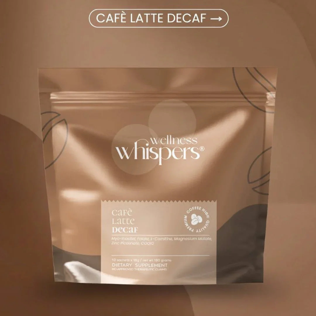 Wellness Whispers Café Latte Decaf