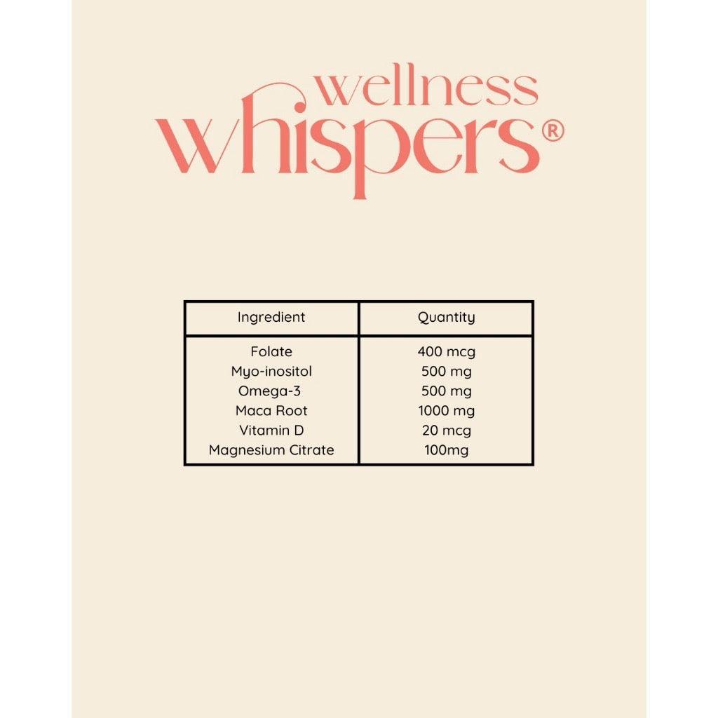 Wellness Whispers Hormonal Imbalance Banana Melon Milk (PREORDER) - Astrid & Rose