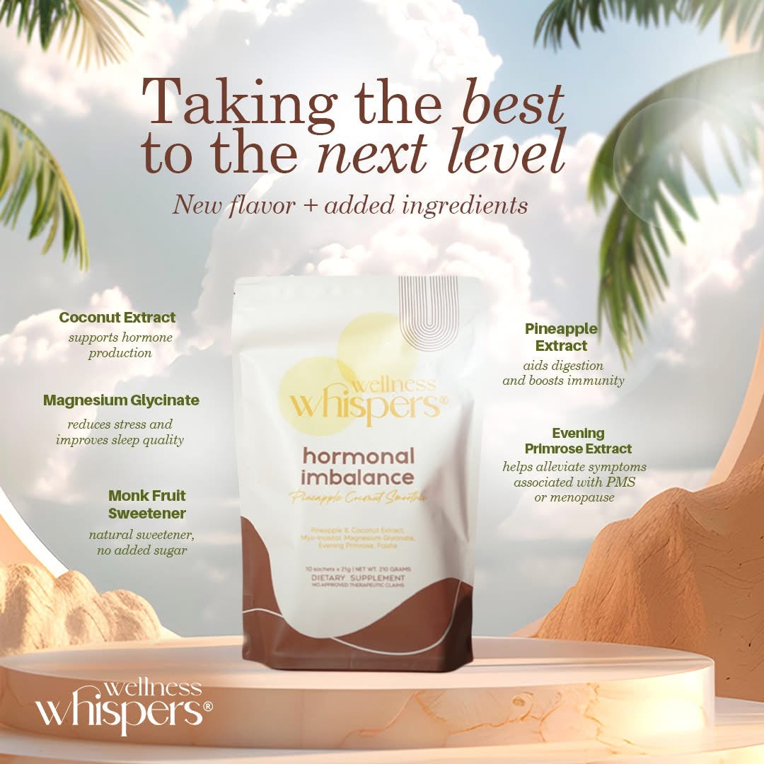 Wellness Whispers Hormonal Imbalance Pineapple Coconut Smoothie - Astrid & Rose