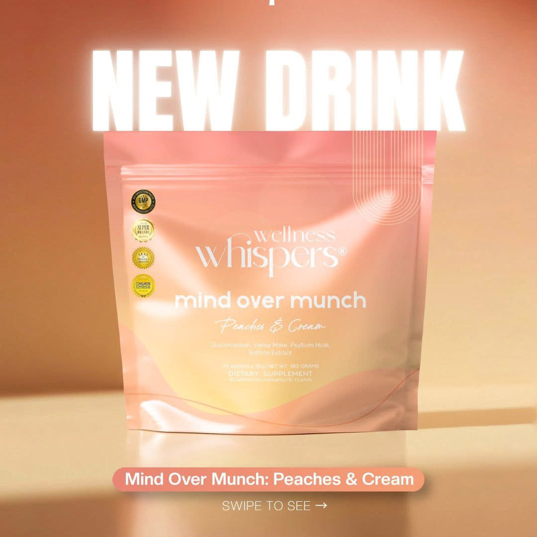 Wellness Whispers Mind Over Munch Peaches & Cream