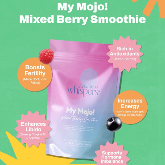 Wellness Whispers My Mojo! Mixed Berry Smoothie - Astrid & Rose